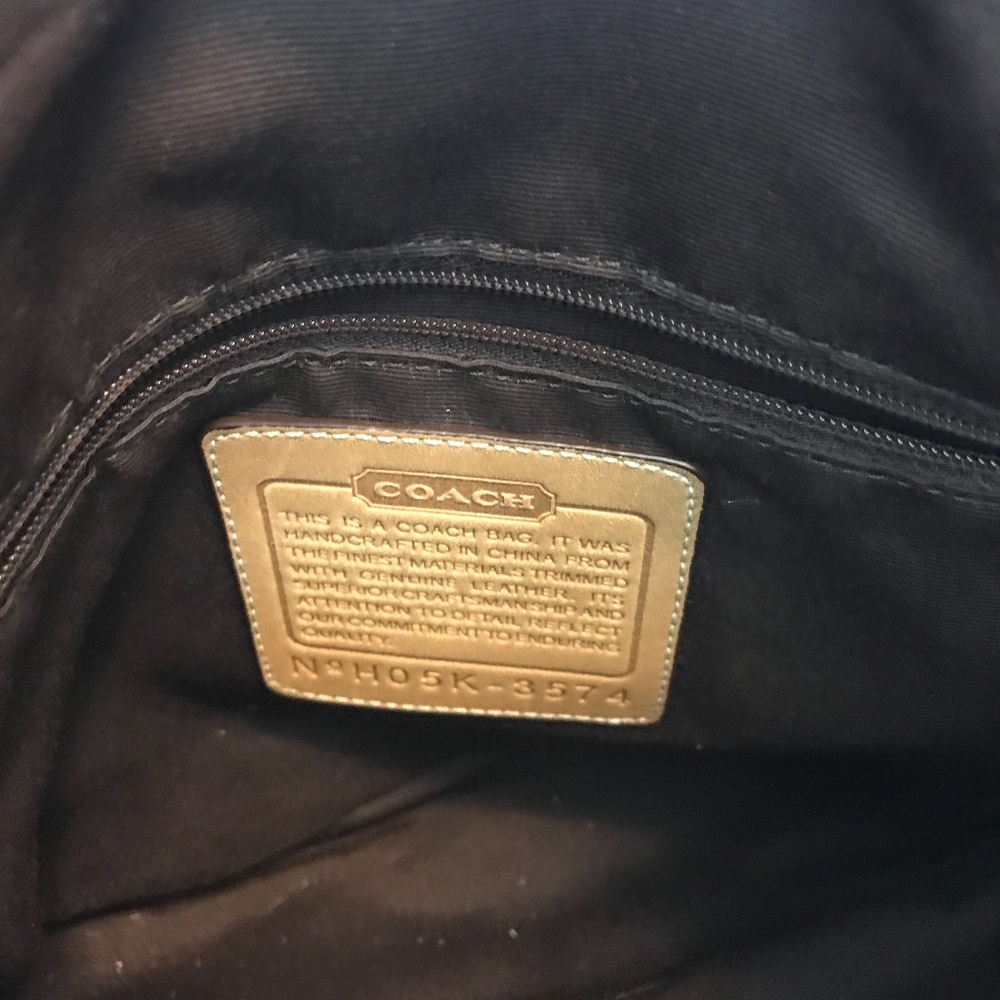 Monogram Coach bag - Picture 4 of 5
